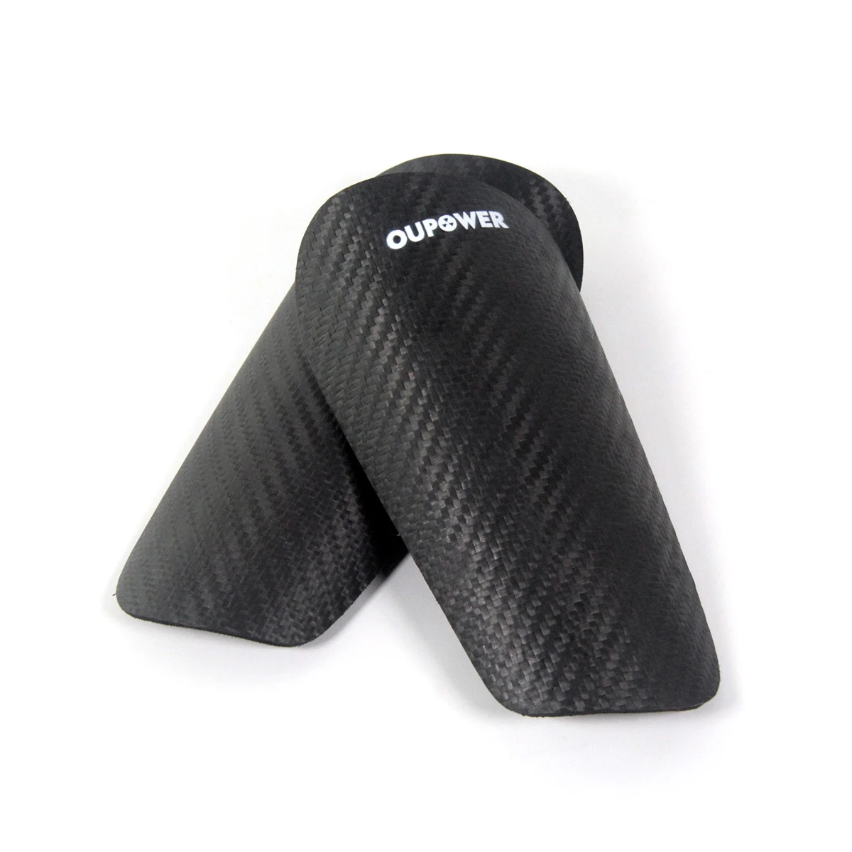 Carbon fiber shinguard for football training