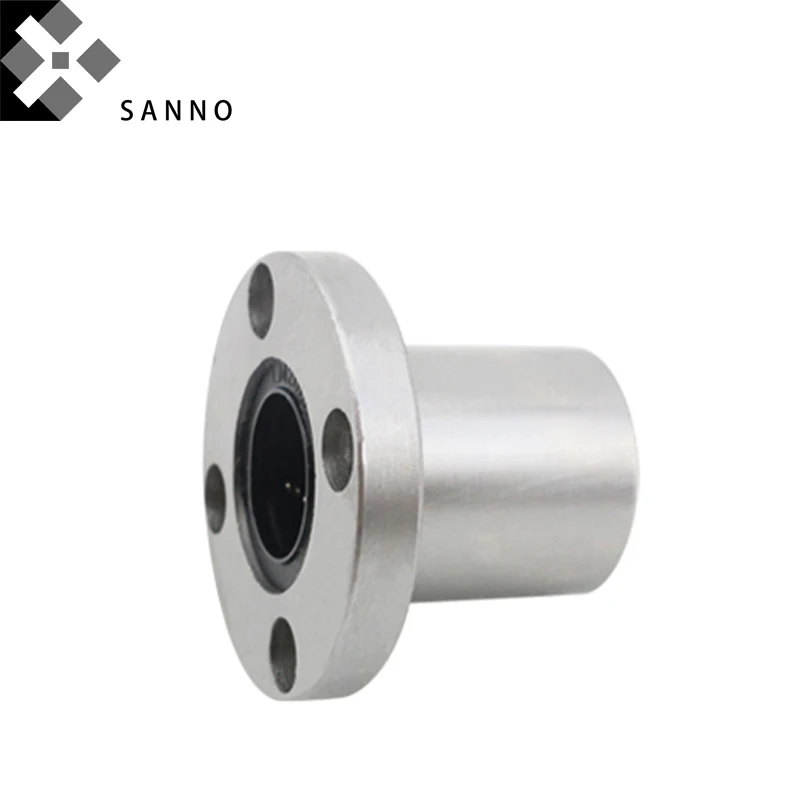 

High performance linear bearing LMF6UU - LMF40UU extended flange mount linear bearing LHFR circular flange ball bearing