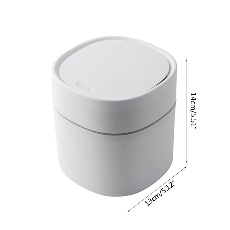 Mini Desktop Waste Bins, Garbage Basket, Home Table Plastic Trash Can, Office Supplies Dustbins, Sundries Barrel Box