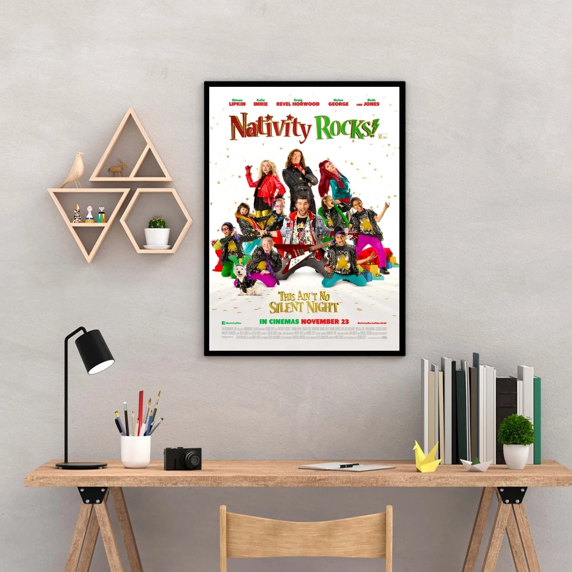 Nativity Rocks Movie Poster Art Print Canvas Painting Wall Pictures Living Room Home Decor (No Frame)