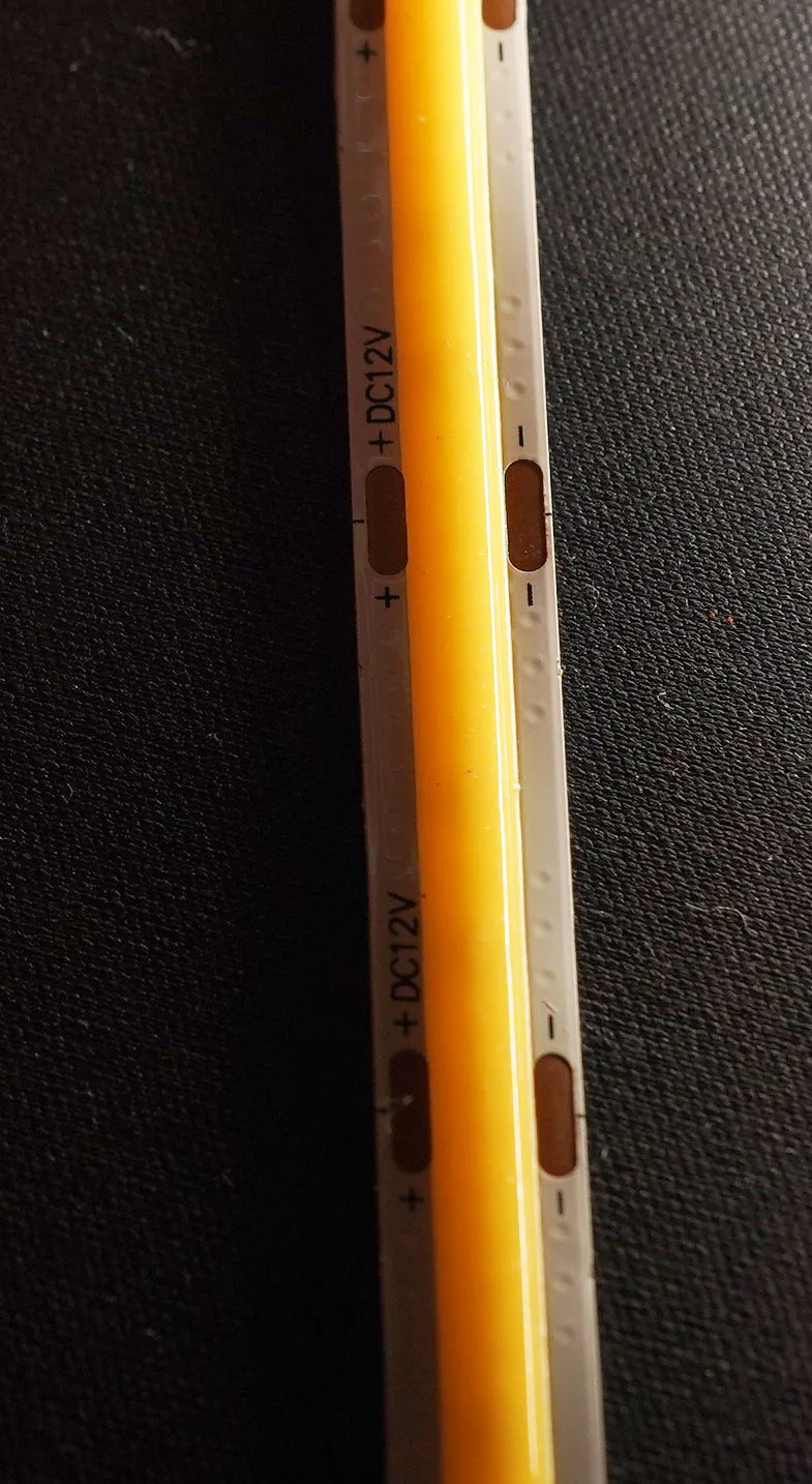 DIY LED U-Home High CRI Ra 90+ DC12V DC24V 8mm 480leds/M Flexible COB LED Streifen Licht Linear Ultra Helle Warme Natur Reines Weiß – Detail 5