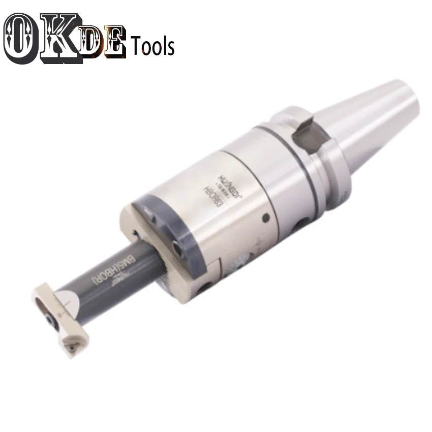 0.002 High precision fine tuning boring tool SK30 BT40 BT50 HSK63A HBOR50 boring head HBOR63 Fine micro boring system