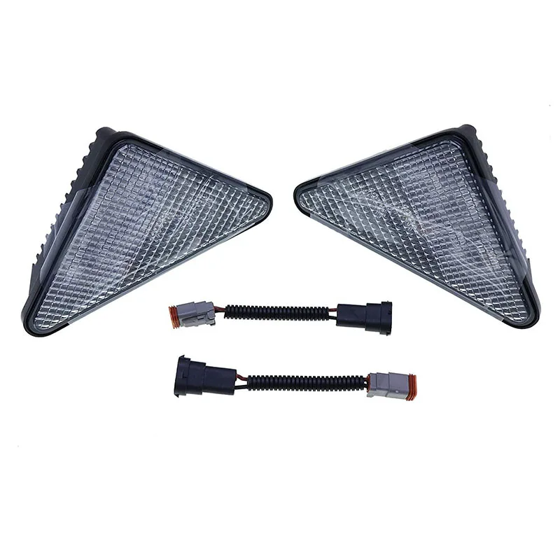 

LED Headlight Kit Flood Beam - Right Hand and Left Hand Compatible with Bobcat 864 S250 T250 773 S150