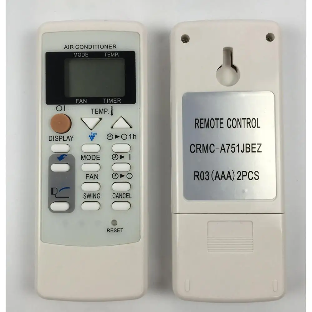 CRMC-A751JBEZ Remote Control For Sharp Air Conditioner CRMC-A729JBEZ