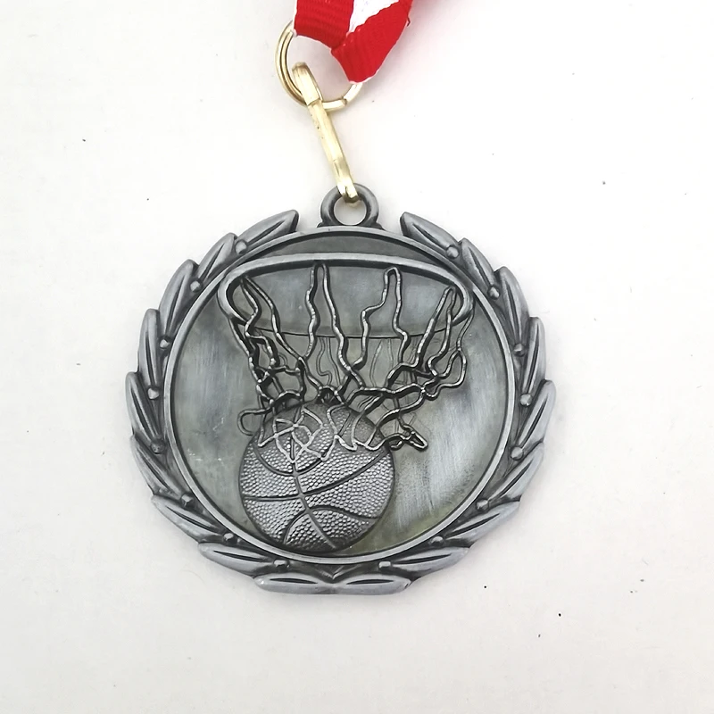 Ear Of Wheat basketball Medal School Sports Medal Gold Silver Copper Association Basketball Competition commemoration 4 Color5CM