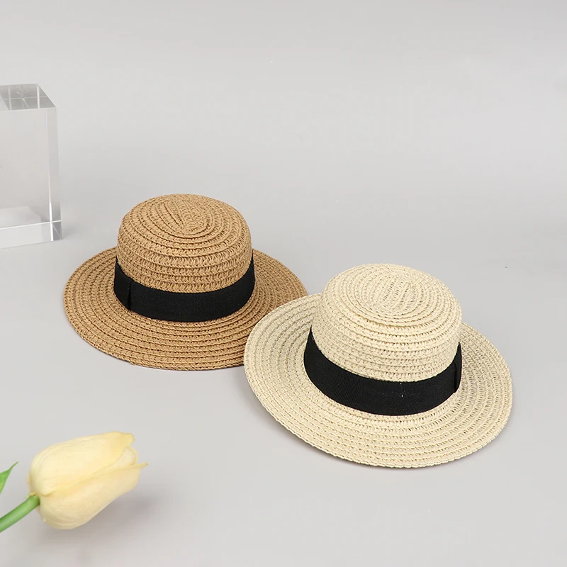 Doll House Miniature Accessories Doll Straw Cute Hat Sun Cap For Doll House Accessories Decoration