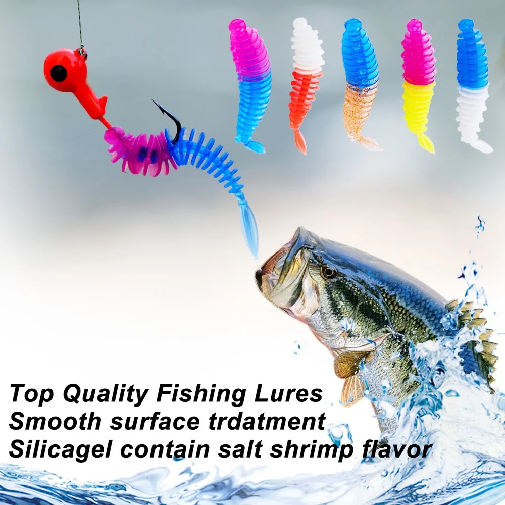 Señuelo FLYSAND Cola de Aguja 5,5cm – Soft bait para lubina - imagen 2