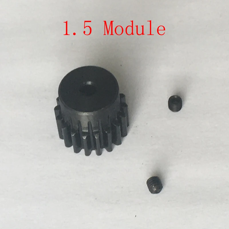 

50 Teeth 17mm 19mm 20mm 25mm Pilot Bore M5 Screw 1.5 Module 1.5M 45# Black Steel Straight Convex Pinion Spur Wheel Boss Gear