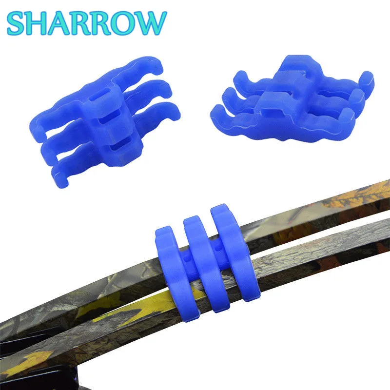 

2Pcs Compound Bow Stabilizer Rubber Bow Limbs Dampener Silencer Reduce Noice Absorber for Archery Shooting Hunting Accessories