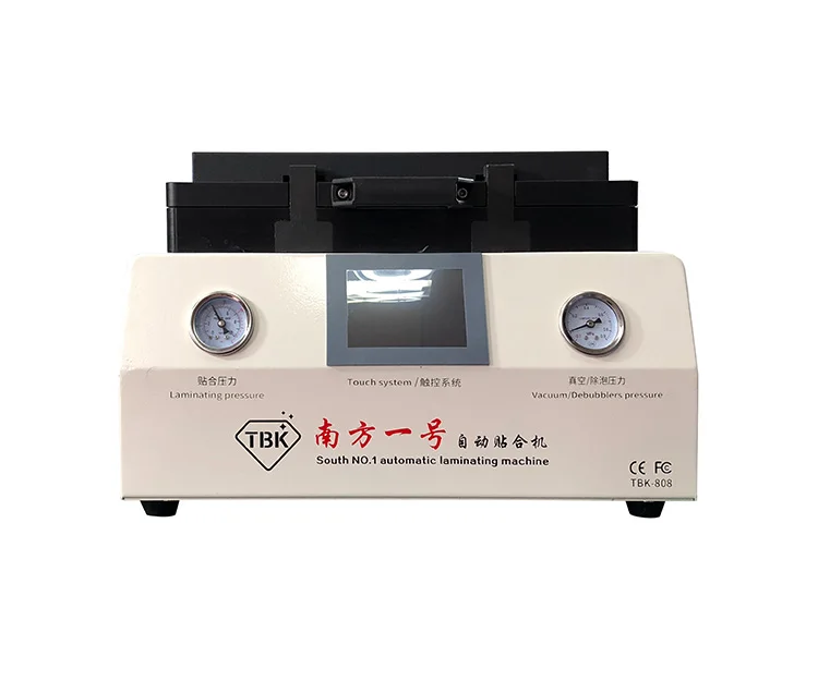 

TBK-808 12 inch Curved Screen Vacuum Laminating and Bubble Removing Machine Laminator and Debubbler For LCD Screen Repairing