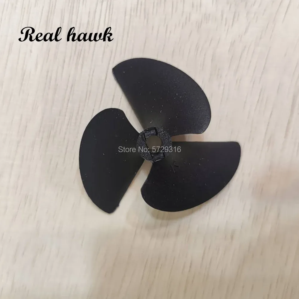 1pcs Rc Boat Propeller 3-Blade Boat Nylon left(CCW)  Propellers For 4.8mm Shaft Rc Boat 3 Blade Plastic Paddles Positive Screw