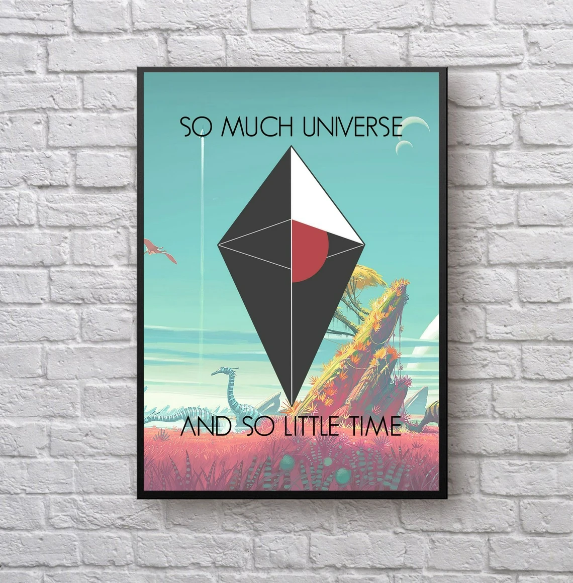 

No Man's Sky Video Game Canvas Poster Home Wall Painting Decoration (No Frame)