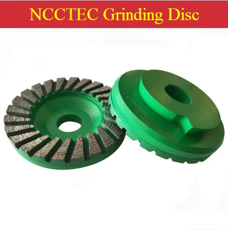 

4'' Snail Lock connection head thread Diamond Grinding Discs for Edge Grinding Profiling on Automatic Machine|100mm Metal bond