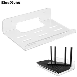 Uniwersalny Router WiFi półka ścienna do montażu kabli dla tp-link AX1500/AX1800/AX3000 ASUS/NETGEAR Router Wifi