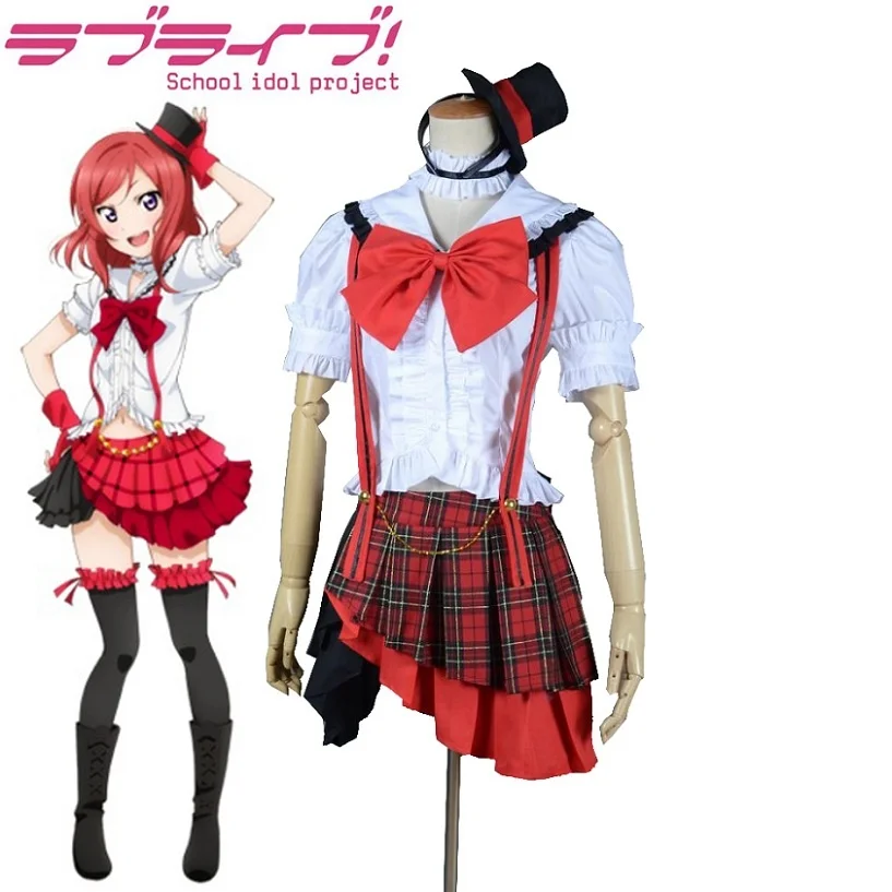 

Anime Cos LoveLive Maki Nishikino Lolita Cosplay Costume