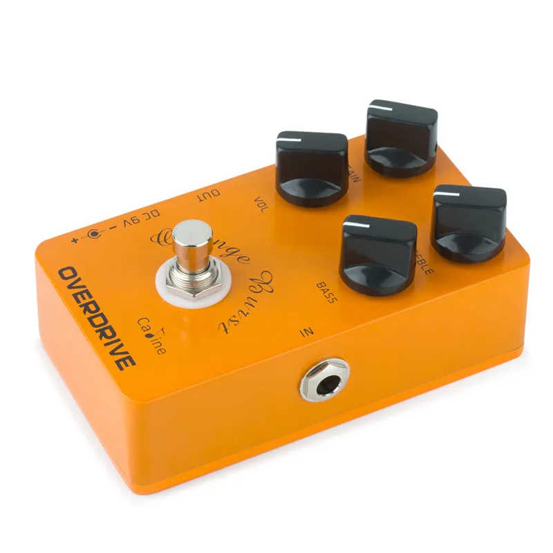 Caline CP-18 Orange Burst Digital Overdrive Guitar Effect Pedal Guitar Accessories