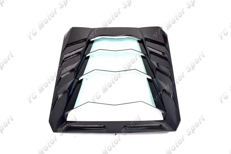 Car Accessories Dry Carbon Fiber Ma*sory Style Engine Hood Bonnet Fit For 2014-2019 Lamborghini Huracan LP610-4 & LP580-2 Coupe