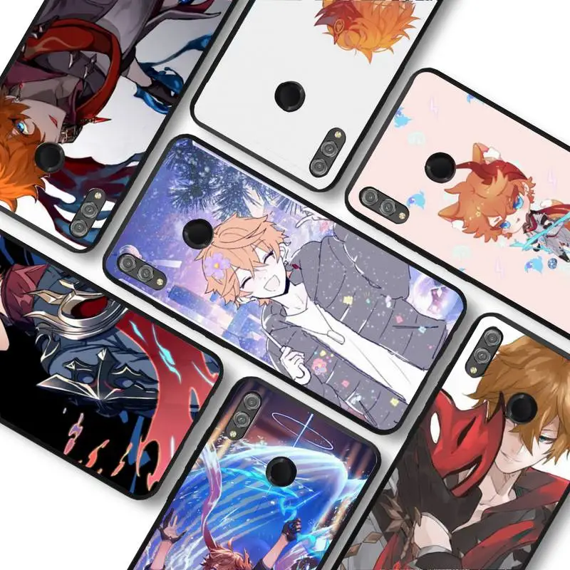 Tartaglia Childe Genshin Impact Phone Case For Huawei honor 10 Lite 10i 20 8x Funda for view 9 lite V30 9x pro Back Coque