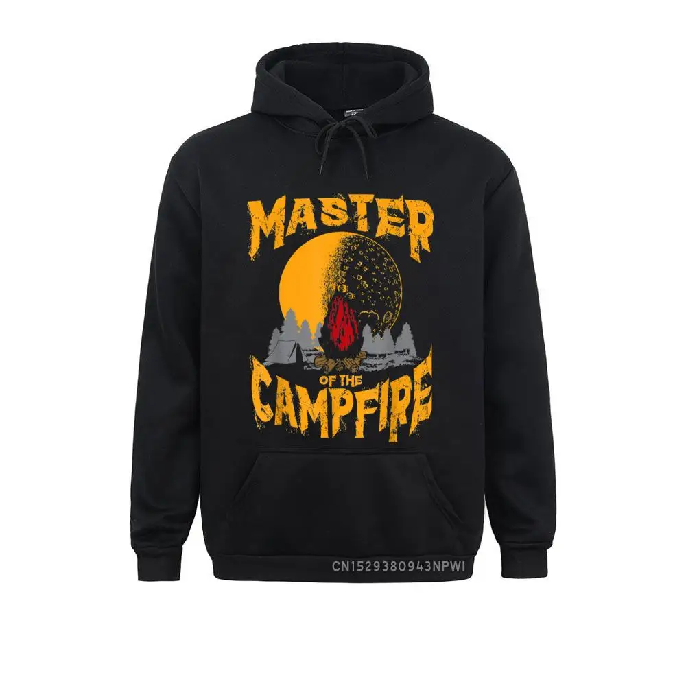 Campin Quotes - Master Of The Campfire Pullover Sweatshirts Long Sleeve Comics Designer Men Winter Hoodies Gift Sportswears