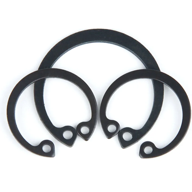 M8M9M10M11M12M13M14M15M16-M200 65 Manganese Steel hole for internal circlip snap washer C-type Elastic Ring Bearing Retainer360