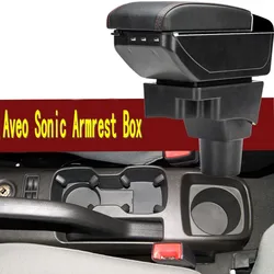 For Chevrolet AVEO Sonic Armrest Box Center console Arm Rest