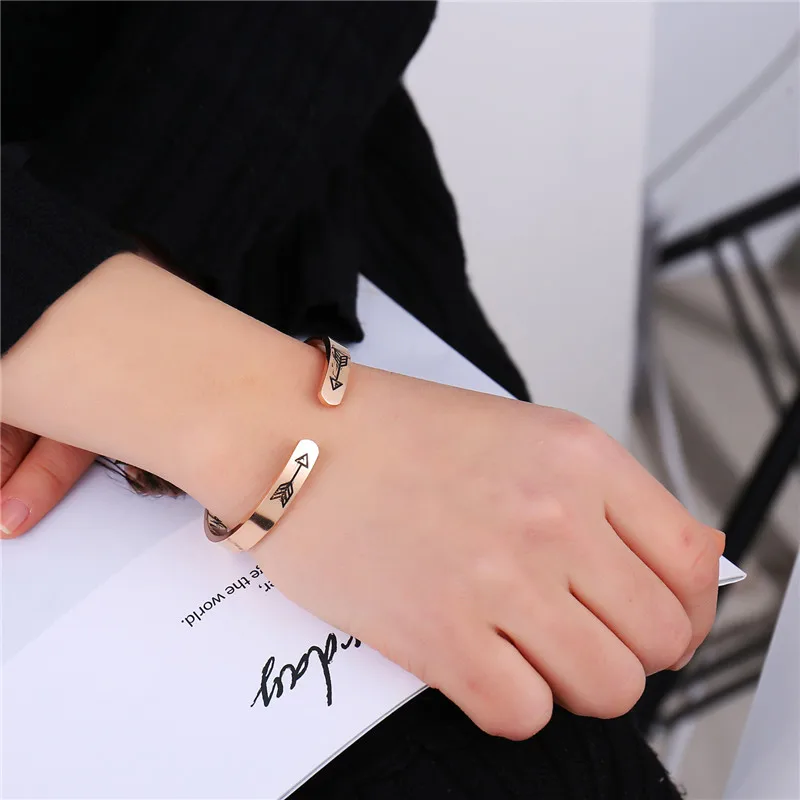 2020 U.S. Protests Black Lives Matter Cuff Bangle Fashion I Can Not Breathe Stainless Steel Bracelet Jewelry