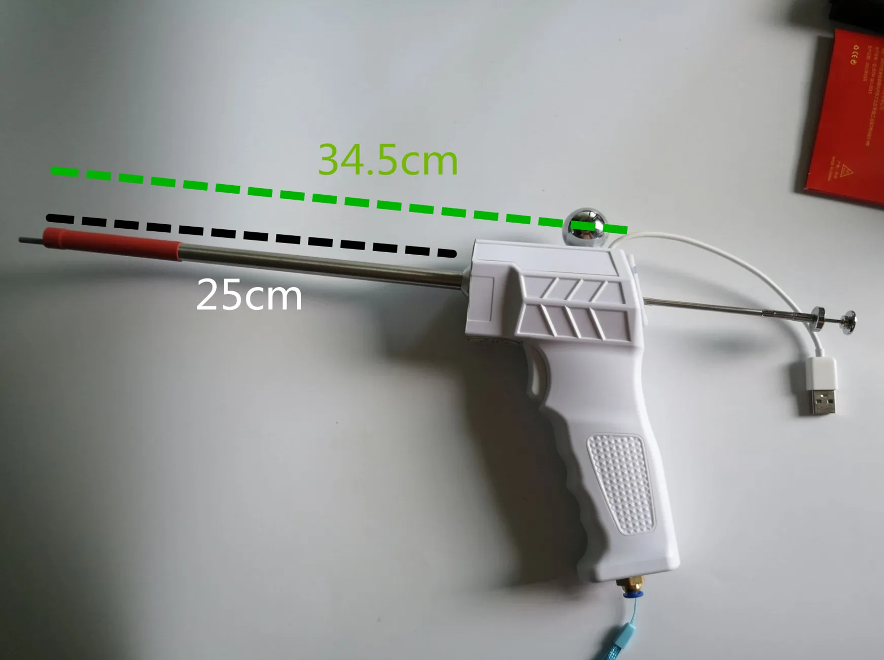 4.3 Inch Handheld Endoscope Camera CMOS Borescope Visual Microscope for Cattle Insemination