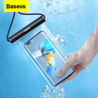 Baseus Universal Waterproof Phone Case IPX8 Water Proof Swim Pouch Bag Mobile Phone Cover For iPhone 12 Pro Max X Xiaomi Samsung