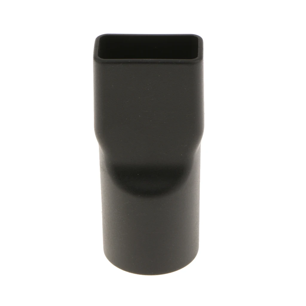 32mm Dia. Round to Square Neck Vacuum Cleaner Nozzle Connector Adapter Black And Grey Universal Household vacuum cleaner parts