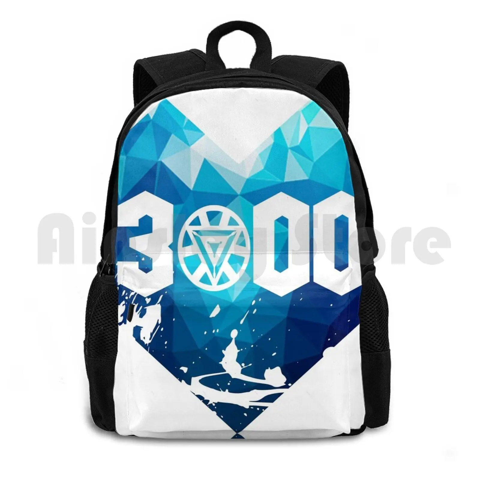 

3000 Outdoor Hiking Backpack Riding Climbing Sports Bag Avenge Infinity Man Captain Hammer Shield Superheroes Comics Superhero