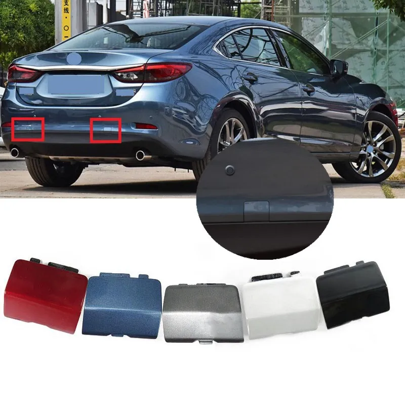 Yasong pour Mazda6 Mazda 6 Atenza 2013-2019 pare-chocs arrière crochet de remorquage couvercle support de remorquage coque capuchon de remorque couvercle de remorquage capot de garniture