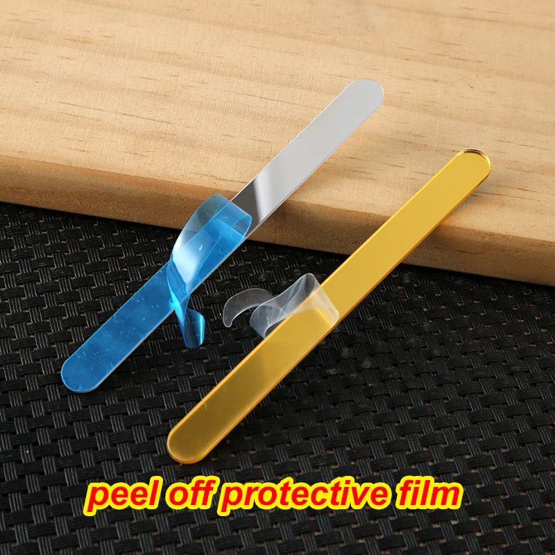 mini cakesicle acrylic Ice Cream Sticks Popsicle Stick Kids Crafts DIY Handmade Making Crafts Baby Shower Kis Gift 11.3x1cm