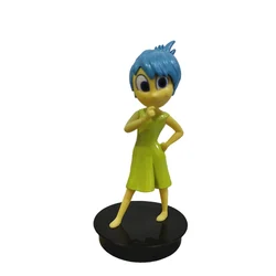 Inside Out Joy Cartoon PVC Figure Toy Dolls 9cm