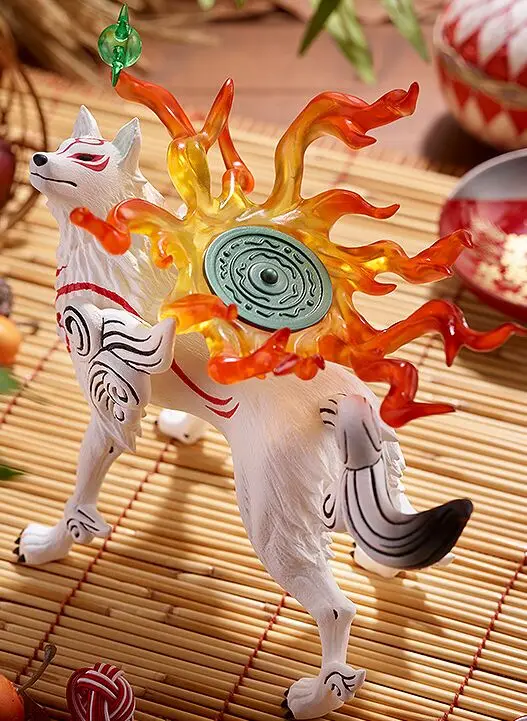 Original GSC Pop Up Parade  Okami Amaterasu Ammako Ammy pvc figure statue Model Figurals Brinquedos