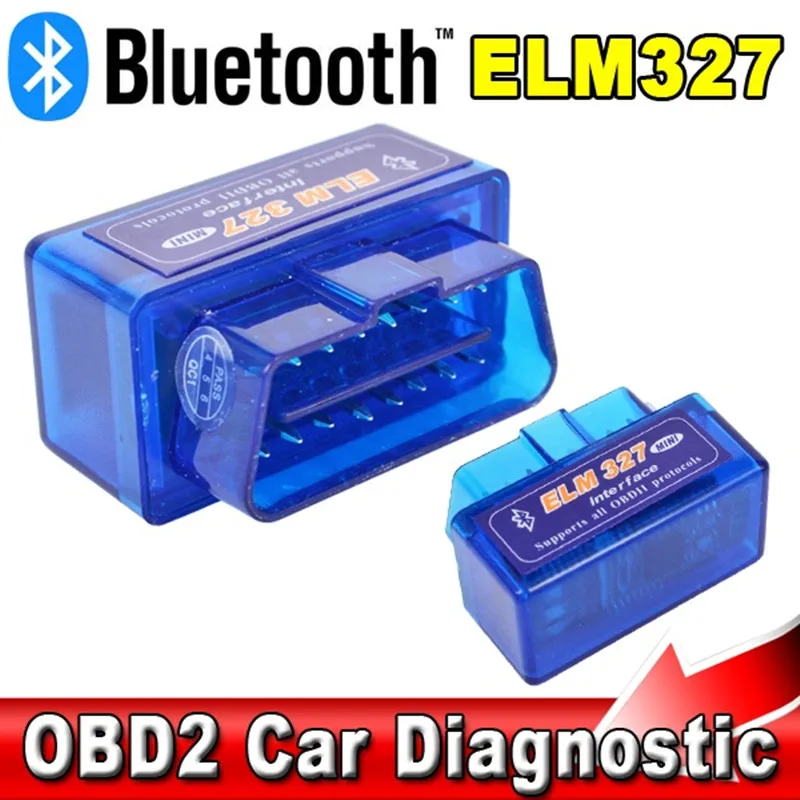 Kebidu Elm327 V2.1 Bluetooth OBD2 Scanner Diagnostic Car Elm327 2.1 OBD 2 Elm 327 Car Diagnostic Tool ODB2 Auto Scan Adapter