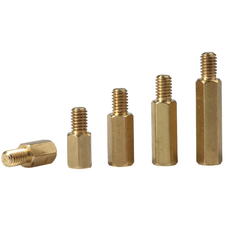 180pcs/set M2 M2.5 M3 Hex Head Brass Spacing Screws Threaded Pillar Pcb Computer Pc Motherboard Standoff Spacer Kit