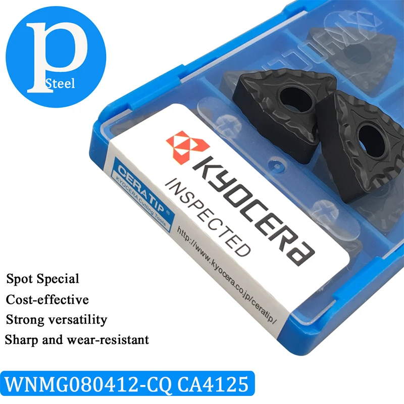 WNMG080404 080408 080412 CQ HQ CA4125ใบมีดเหล็กทังสเตนคุณภาพสูง wnmg mesin bubut CNC ใบมีดกลึงแผ่นคาร์บอนตัด