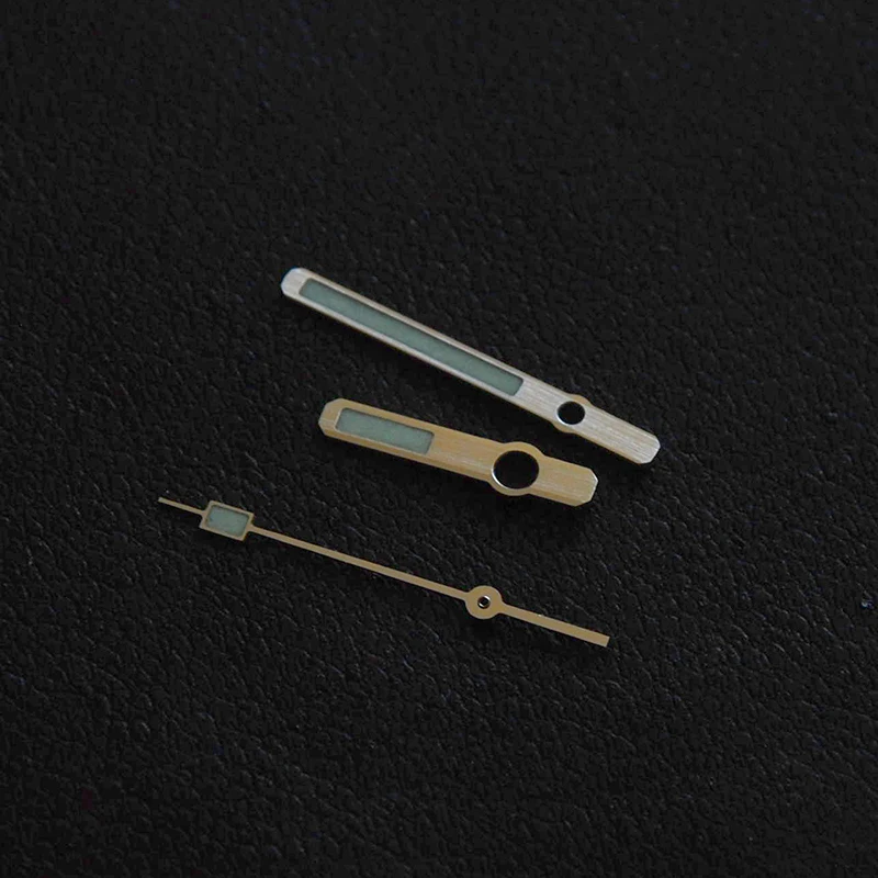 Green Luminous Watch SKX007/SRP777 Hands Set for NH35 NH36  62MAS Watch Movement Three Pointers Green Luminous Needles