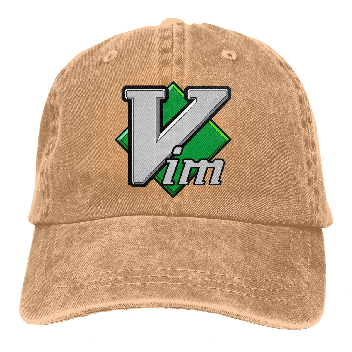 Linux Operating System Tux Penguin Multicolor Hat Peaked Women's Cap VIM Personalized Visor Protection Hats - view 6