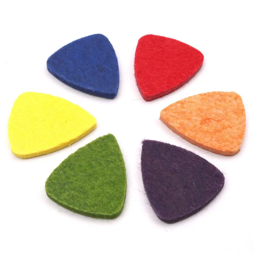 

Colorful Ukulele Wool Picks Wool Felt Picks for Ukulele