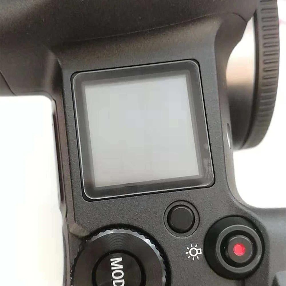 Samoprzylepne szkło hartowane główny LCD + górna osłona ekranu na ramię do aparatu Canon EOS R1 R3 R5 Mark II R5s R5C