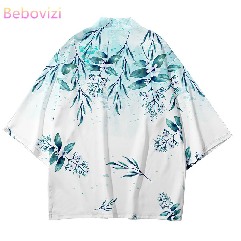 Japanese Streetwear Cardigan Women Men Harajuku Haori Kimono Cosplay Top Shirts Beach Yukata Tao Robe Plus Size XXXL 6XL 5XL 4XL