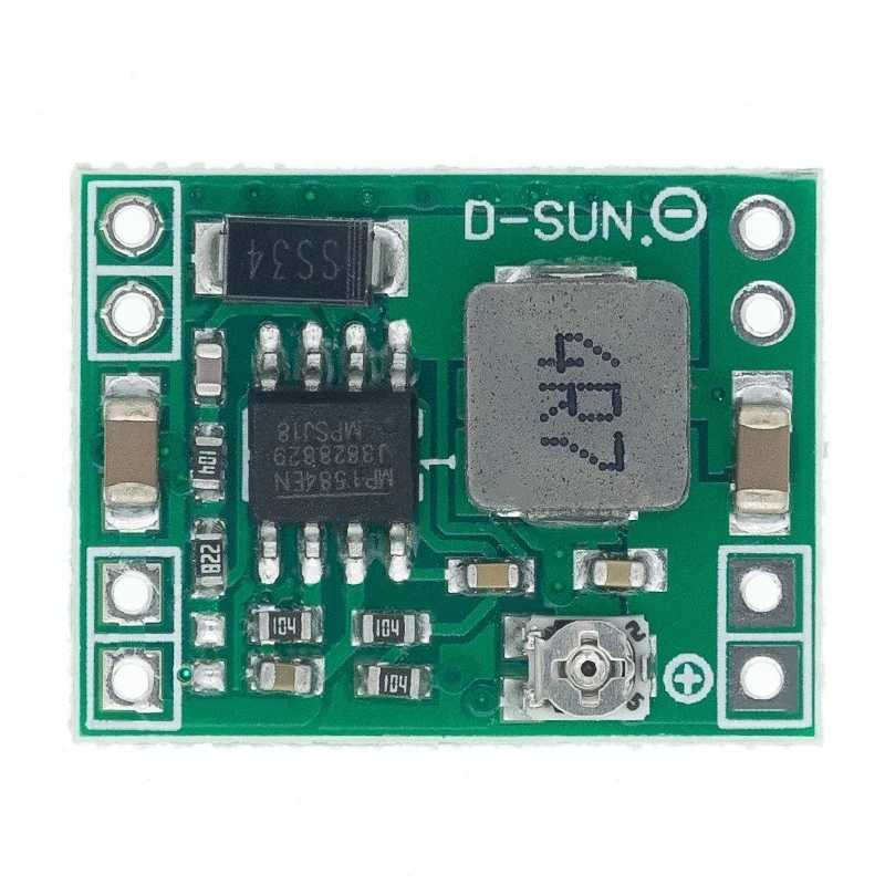 MP1584EN 3A Ultra-Small Size DC-DC Step Down Supply Module Adjustable power step-down descending output module 24V 12V 9V 5V 3V