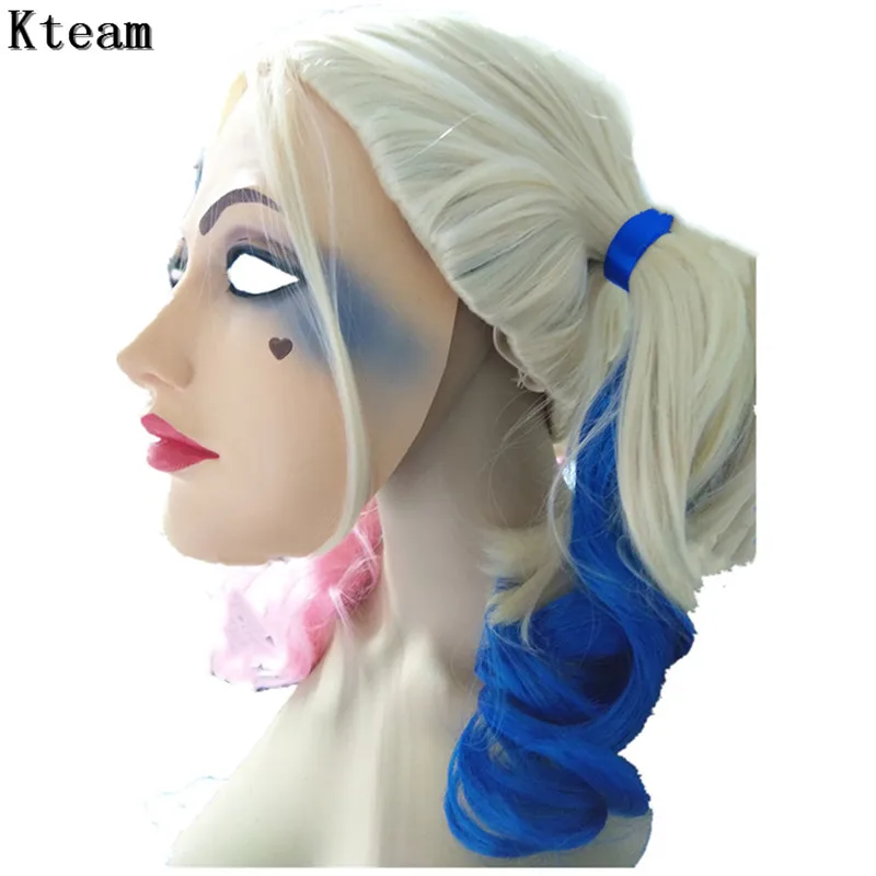 2020 New Realistic Female mask Disguise Self halloween latex realista maske Crossdresser Doll Mask Lady Skin Mask Toys