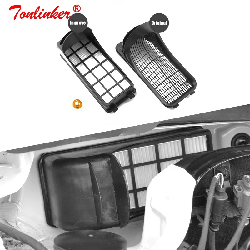 Filtro de aire para coche, conjunto de filtro externo para Volkswagen 2011-2021 Polo Jettas Santana 2011-2019/Skoda Fabia Rapid 2011-21, 3 piezas