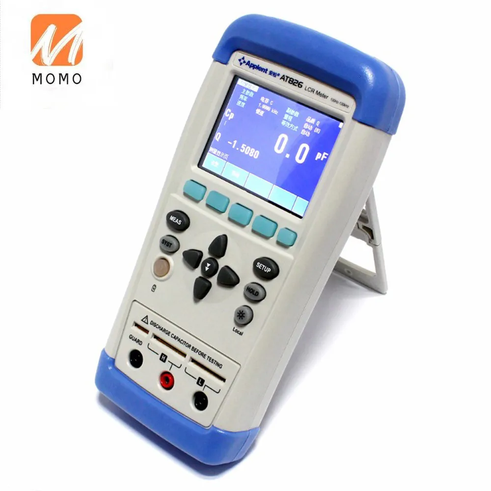 Applent AT826 Handheld LCR Meter 100KHz Precision USB High Frequency Portable Electric Bridge