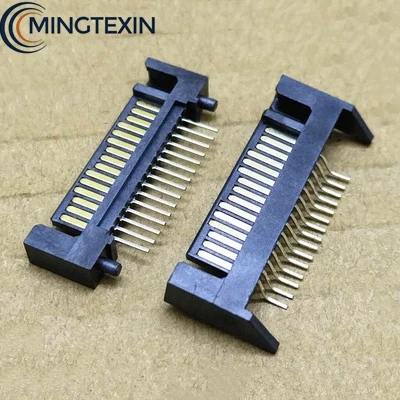 SATA Stecker Männlich 15P festplatte interface Gerade Pin Stecker Buchse