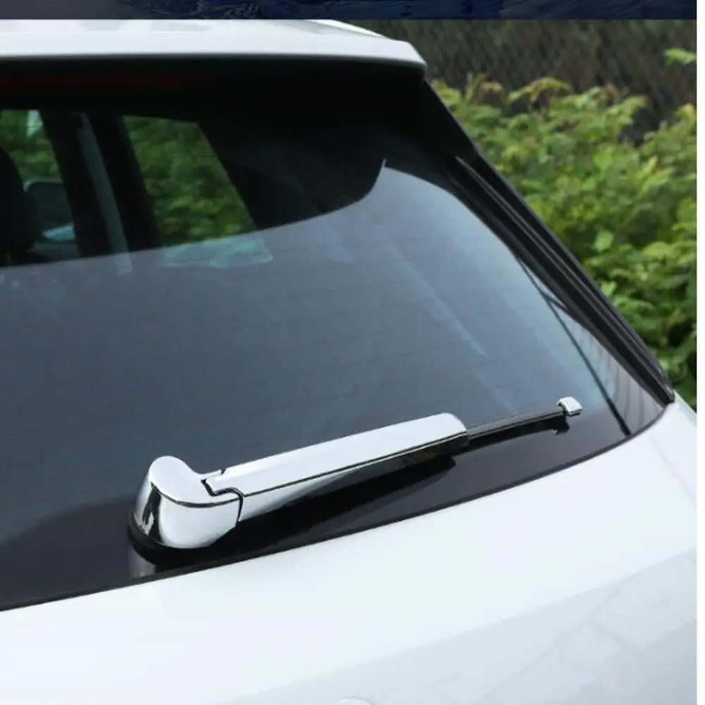 For Audi Q3 F3 2019 2020 ABS Chrome Car Rear Wiper Cover Trim Tail Windscreen Sticker Frame Car Styling Accessories