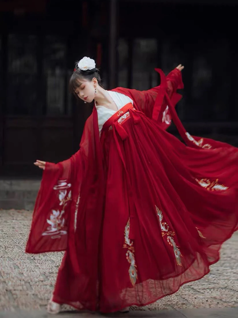 

Chinese Traditional Hanfu dress Costume Ancient Dynasty cosplay hanfu chinese Hanfu women Outfit Stage Dress Folk Dance Costume