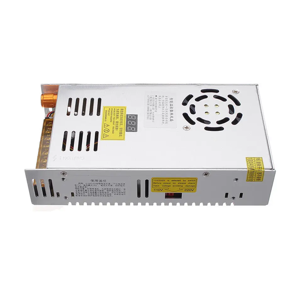 Motor Speed Control Power Adapter 0-24V 20A 480W Adjustable DC Power Supply With Digital Display – For 3D Printers, LED Strips, Motor Speed Control & Experiments Motor Speed Control Power Supply | 480W 0-24V 0-20A Digital Display Switching Power Supply Adjustable | ドアスイッチ | VWNJZTIUF